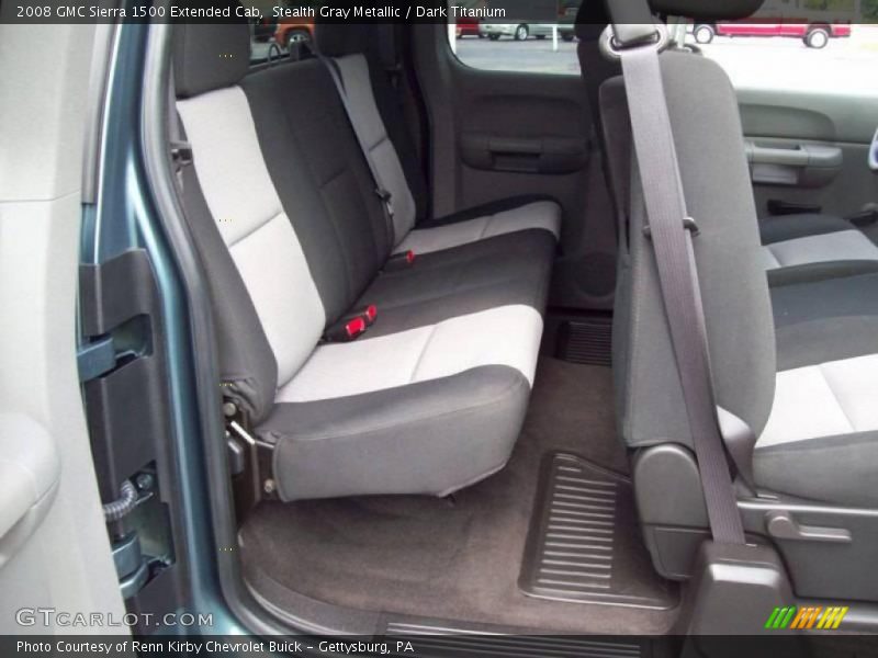 Stealth Gray Metallic / Dark Titanium 2008 GMC Sierra 1500 Extended Cab