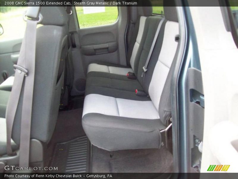 Stealth Gray Metallic / Dark Titanium 2008 GMC Sierra 1500 Extended Cab