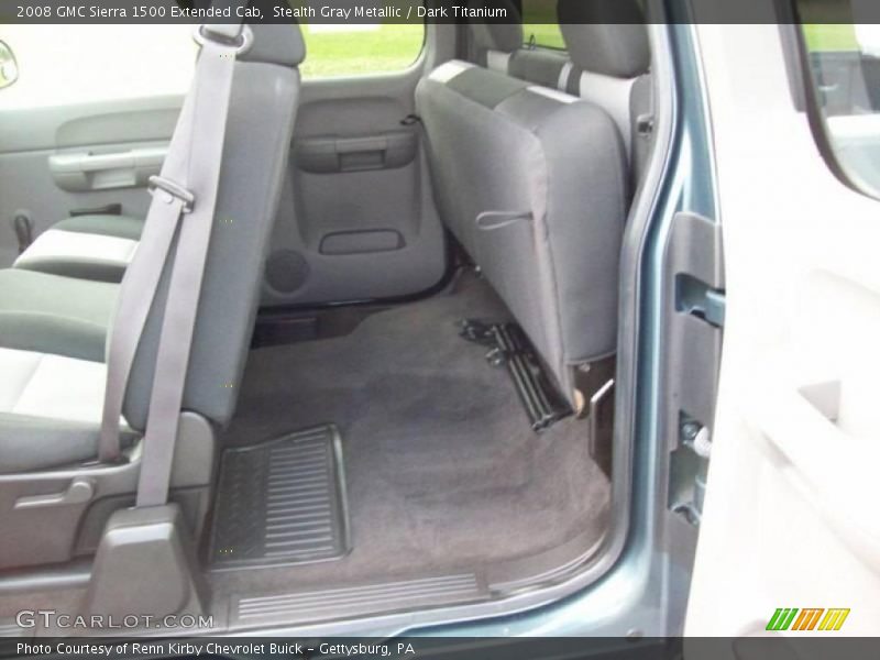 Stealth Gray Metallic / Dark Titanium 2008 GMC Sierra 1500 Extended Cab