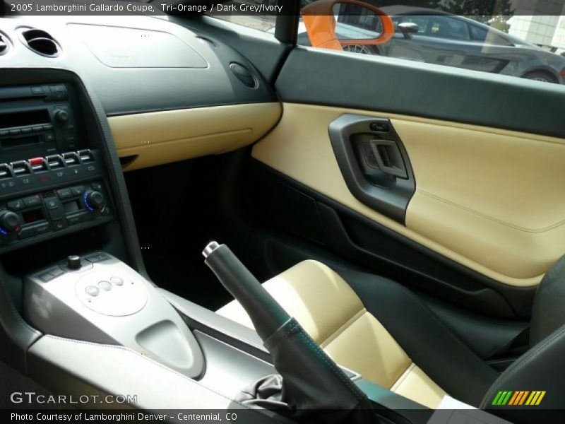 Tri-Orange / Dark Grey/Ivory 2005 Lamborghini Gallardo Coupe