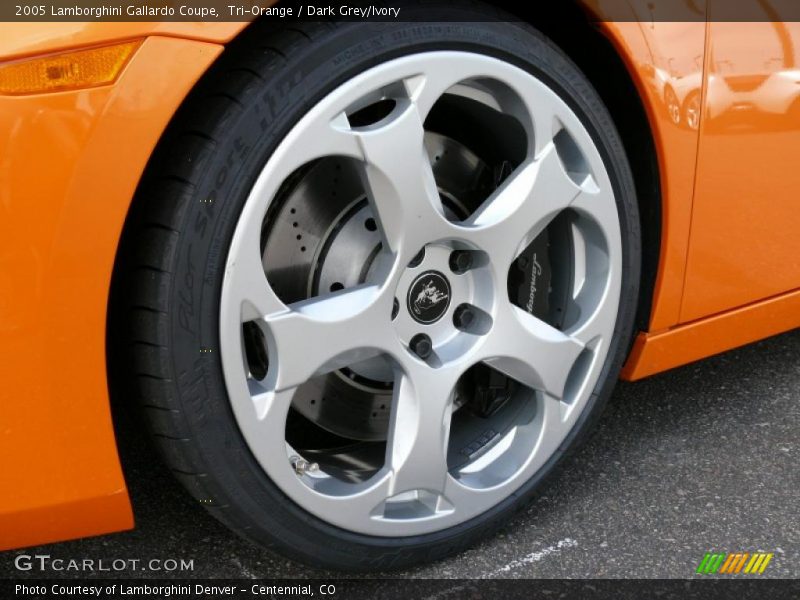 Tri-Orange / Dark Grey/Ivory 2005 Lamborghini Gallardo Coupe