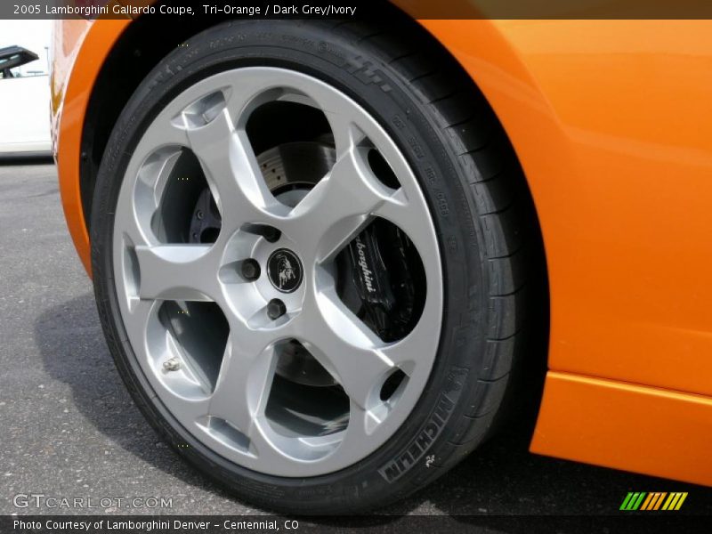 Tri-Orange / Dark Grey/Ivory 2005 Lamborghini Gallardo Coupe