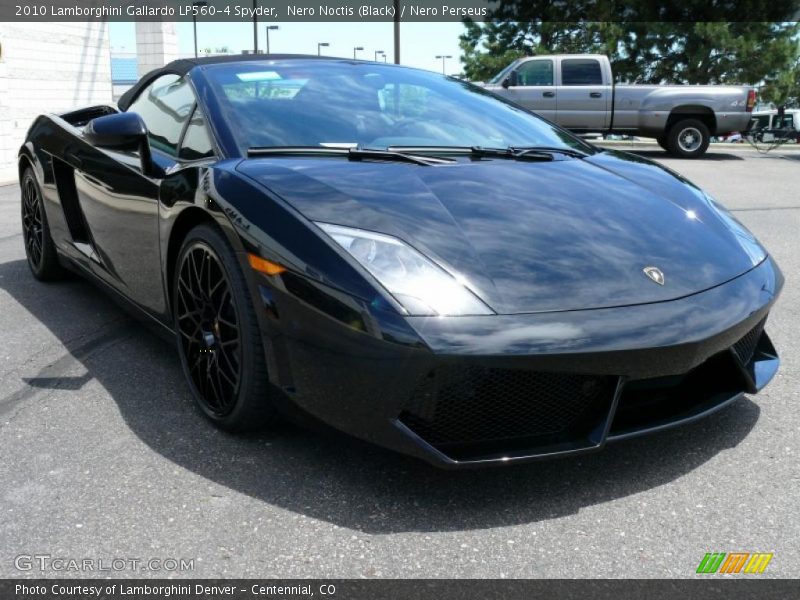 Nero Noctis (Black) / Nero Perseus 2010 Lamborghini Gallardo LP560-4 Spyder