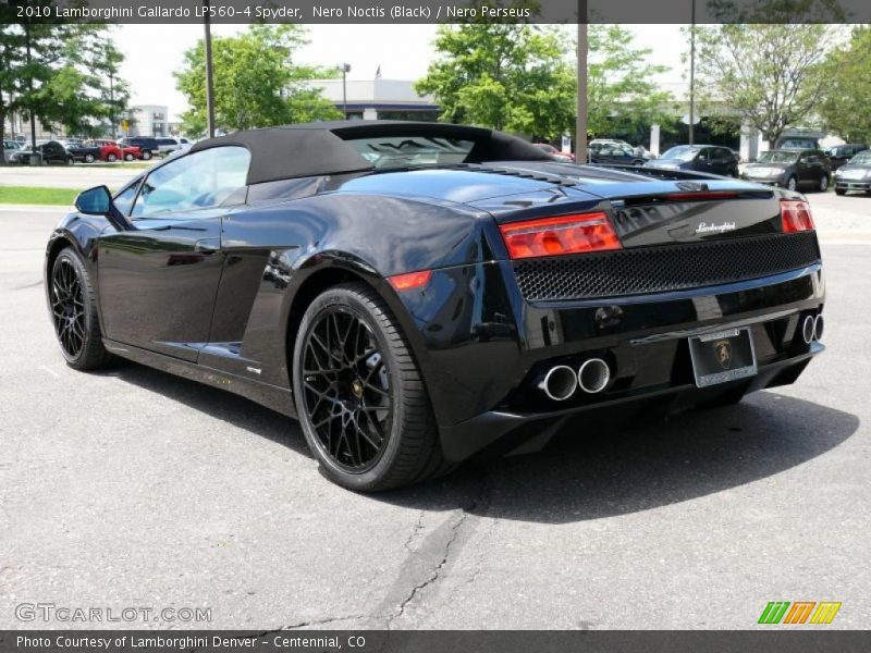 Nero Noctis (Black) / Nero Perseus 2010 Lamborghini Gallardo LP560-4 Spyder