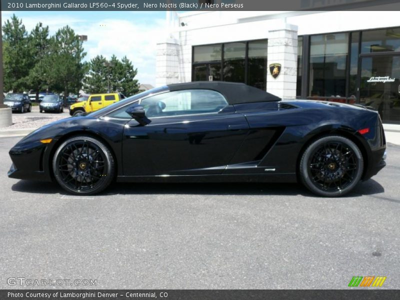 Nero Noctis (Black) / Nero Perseus 2010 Lamborghini Gallardo LP560-4 Spyder