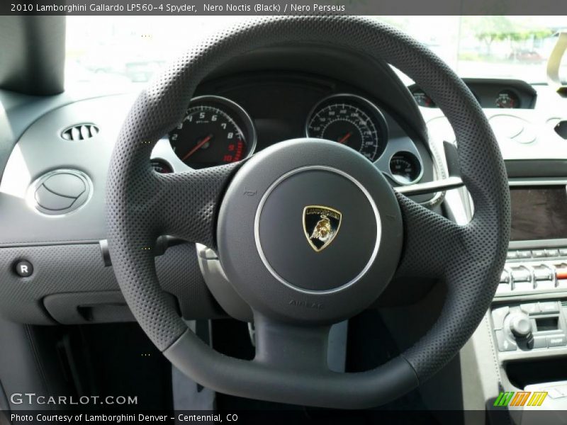  2010 Gallardo LP560-4 Spyder Steering Wheel