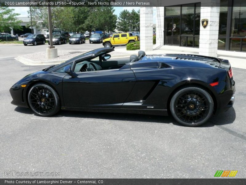 Nero Noctis (Black) / Nero Perseus 2010 Lamborghini Gallardo LP560-4 Spyder
