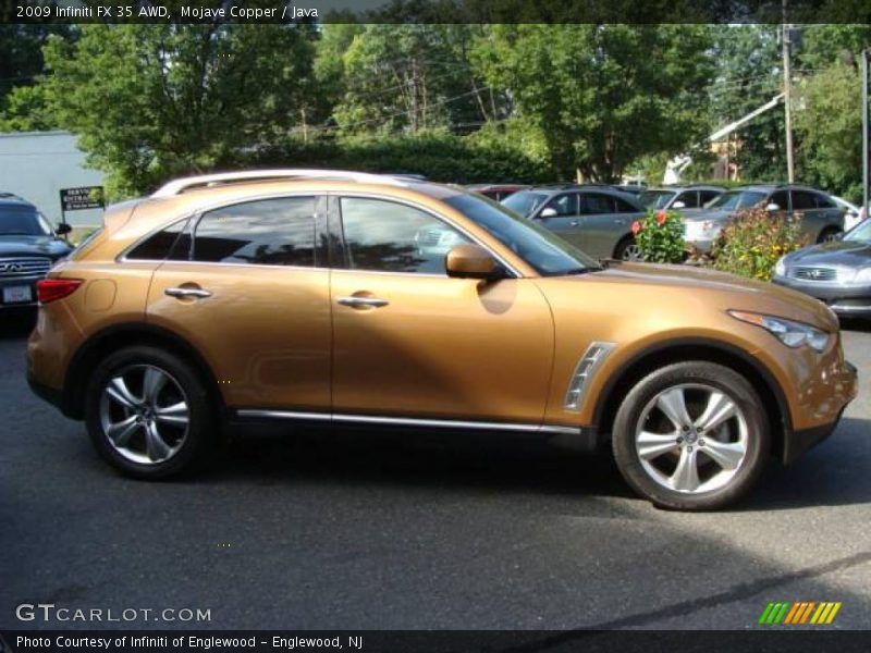 Mojave Copper / Java 2009 Infiniti FX 35 AWD