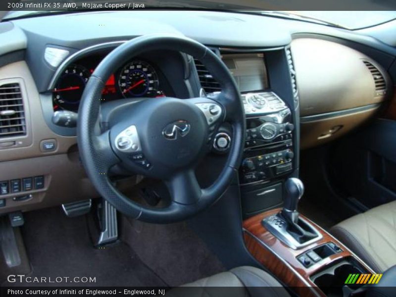 Mojave Copper / Java 2009 Infiniti FX 35 AWD