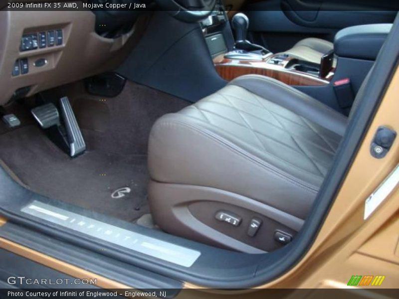 Mojave Copper / Java 2009 Infiniti FX 35 AWD
