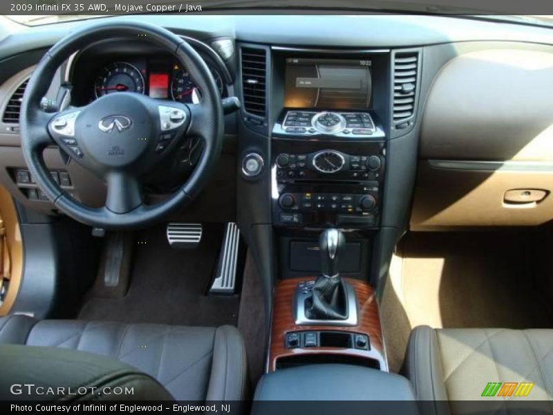 Mojave Copper / Java 2009 Infiniti FX 35 AWD