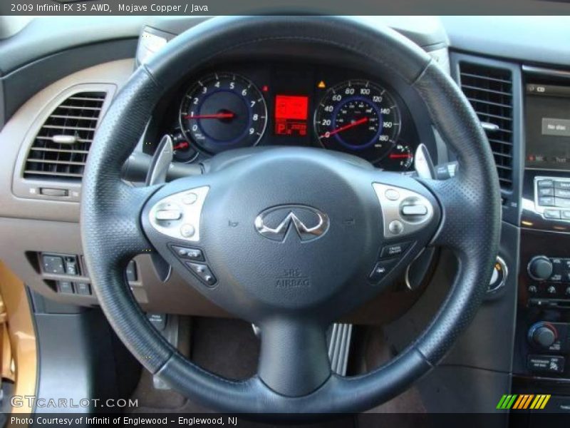 Mojave Copper / Java 2009 Infiniti FX 35 AWD