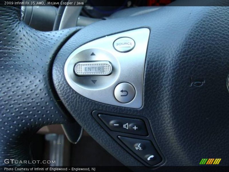 Mojave Copper / Java 2009 Infiniti FX 35 AWD