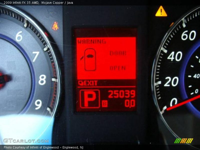 Mojave Copper / Java 2009 Infiniti FX 35 AWD