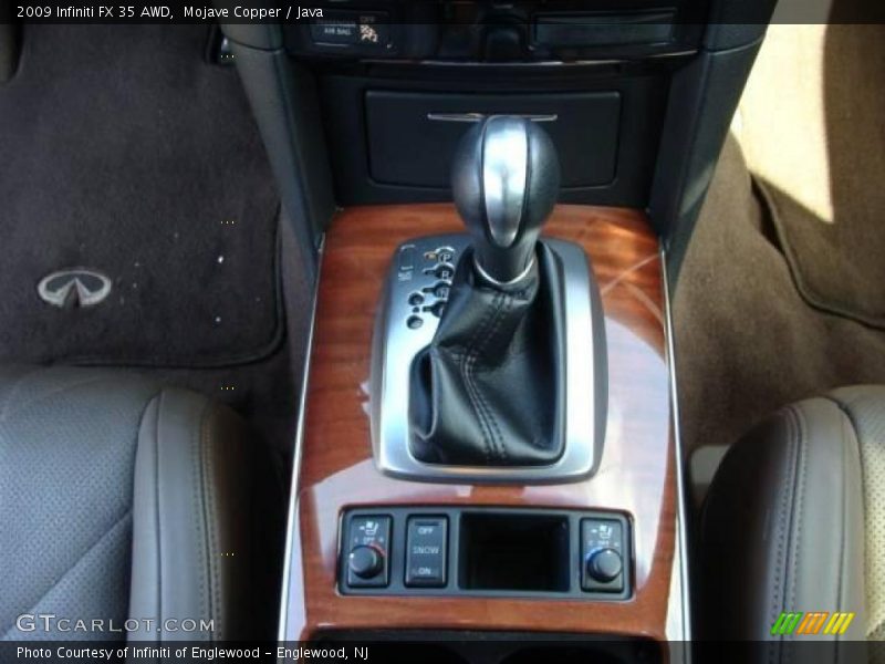 Mojave Copper / Java 2009 Infiniti FX 35 AWD