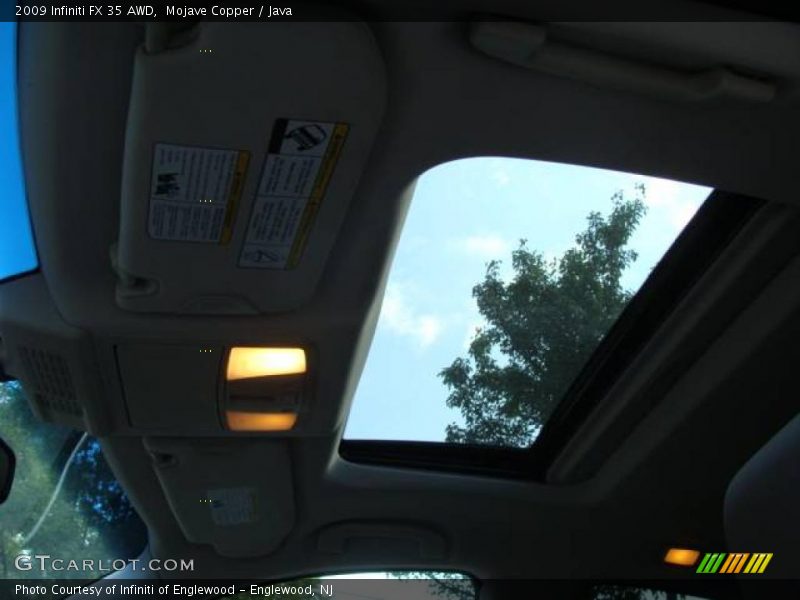 Mojave Copper / Java 2009 Infiniti FX 35 AWD