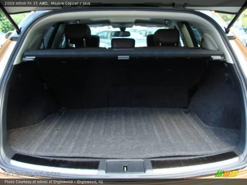 Mojave Copper / Java 2009 Infiniti FX 35 AWD
