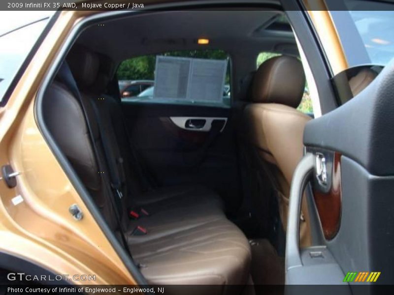 Mojave Copper / Java 2009 Infiniti FX 35 AWD
