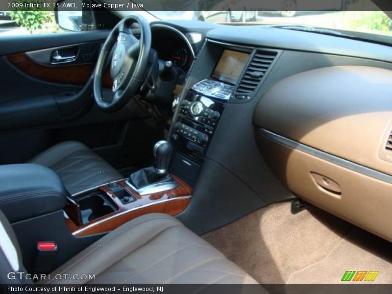 Mojave Copper / Java 2009 Infiniti FX 35 AWD
