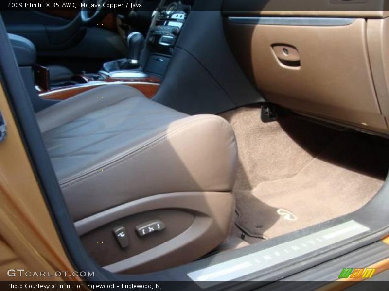 Mojave Copper / Java 2009 Infiniti FX 35 AWD
