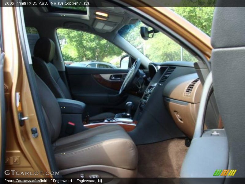 Mojave Copper / Java 2009 Infiniti FX 35 AWD