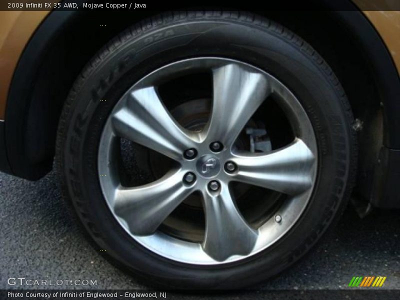 Mojave Copper / Java 2009 Infiniti FX 35 AWD