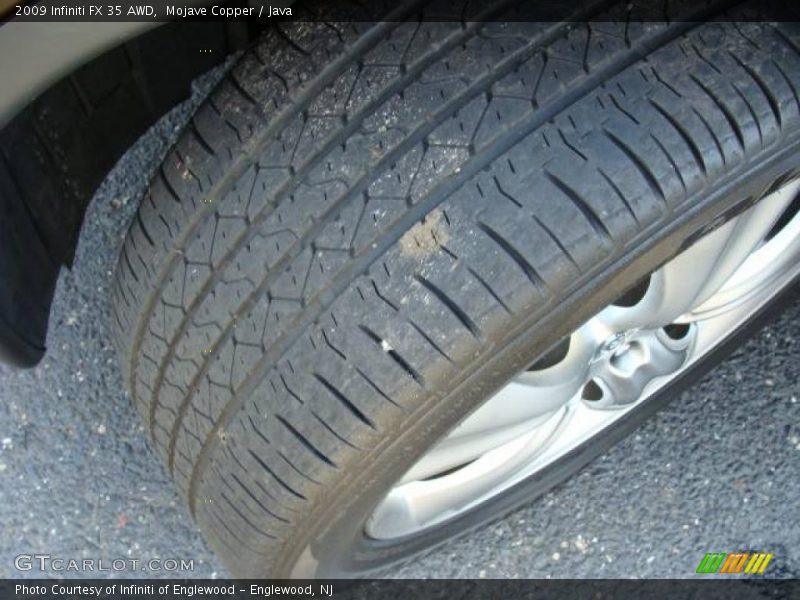 Mojave Copper / Java 2009 Infiniti FX 35 AWD