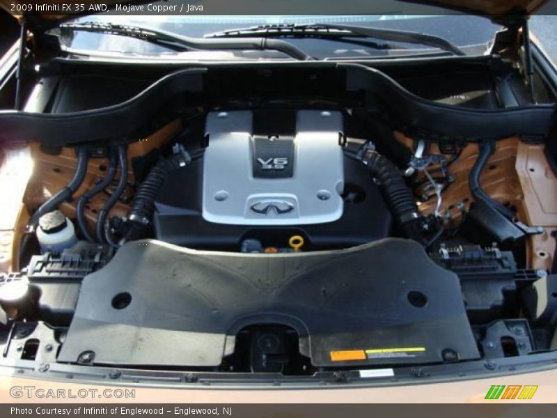 Mojave Copper / Java 2009 Infiniti FX 35 AWD