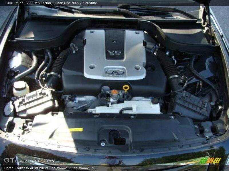 Black Obsidian / Graphite 2008 Infiniti G 35 x S Sedan