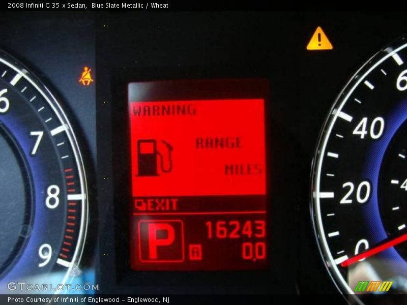 Blue Slate Metallic / Wheat 2008 Infiniti G 35 x Sedan