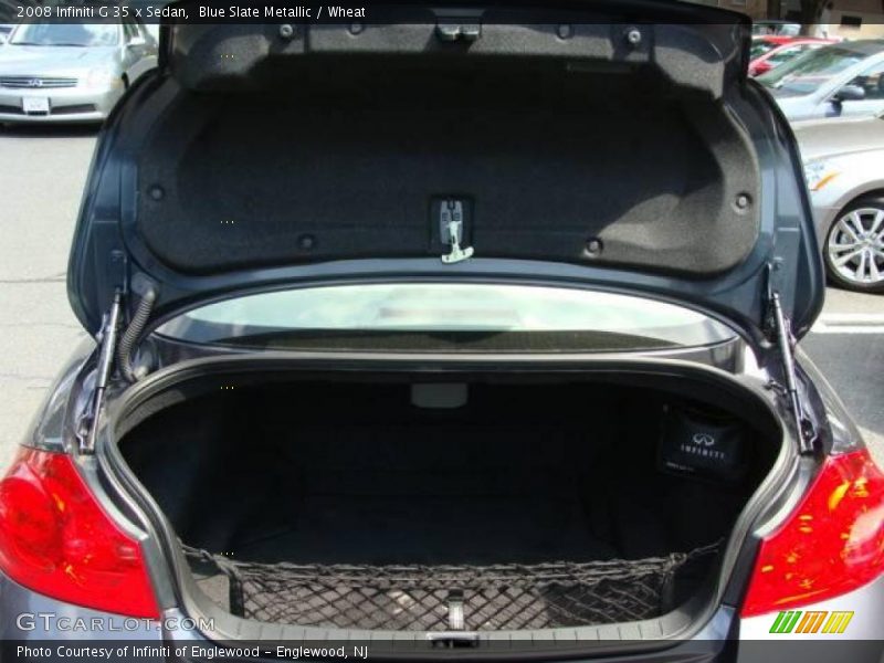 Blue Slate Metallic / Wheat 2008 Infiniti G 35 x Sedan