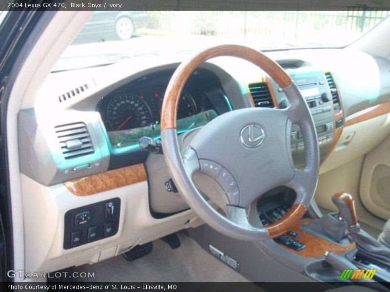 Black Onyx / Ivory 2004 Lexus GX 470