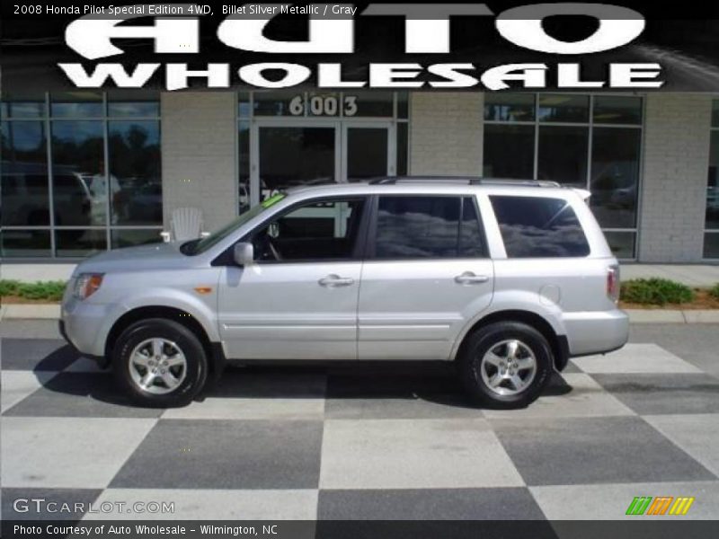 Billet Silver Metallic / Gray 2008 Honda Pilot Special Edition 4WD