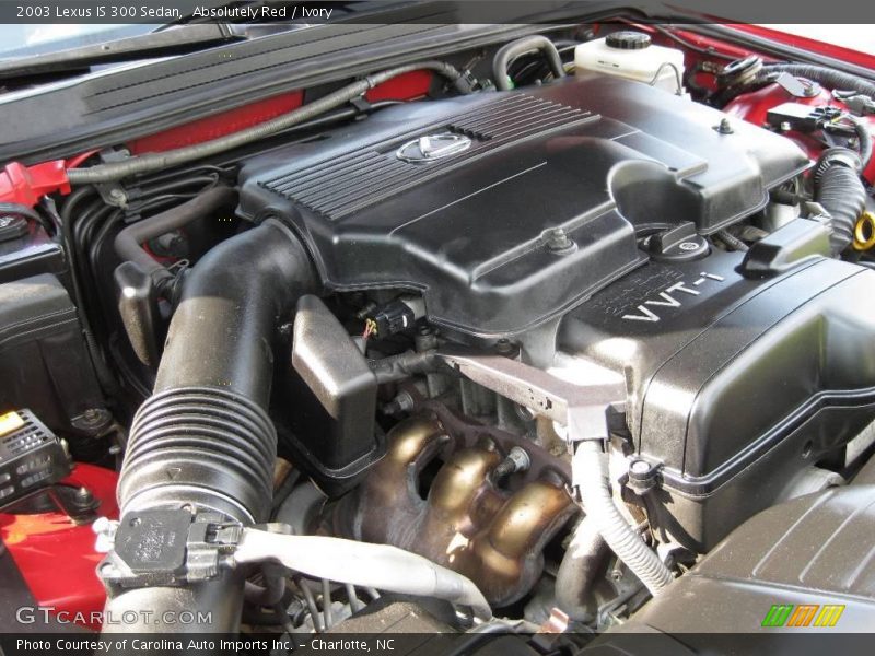 Absolutely Red / Ivory 2003 Lexus IS 300 Sedan