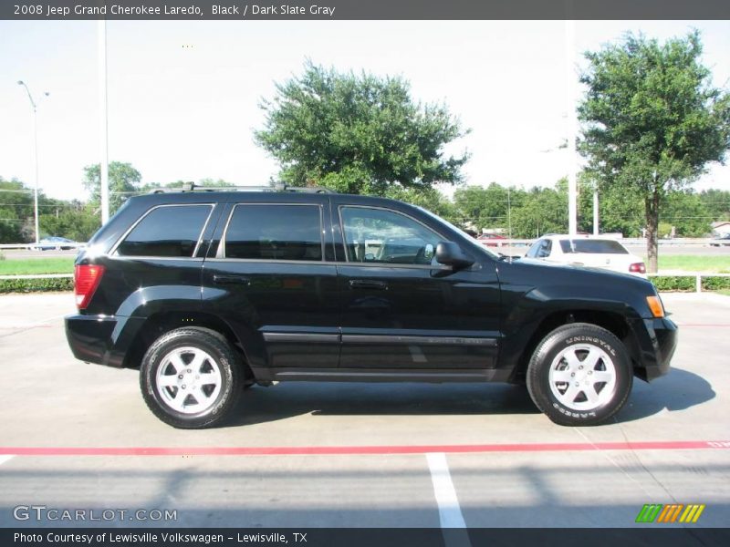 Black / Dark Slate Gray 2008 Jeep Grand Cherokee Laredo