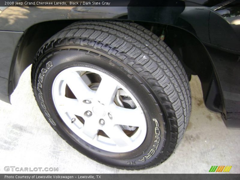 Black / Dark Slate Gray 2008 Jeep Grand Cherokee Laredo