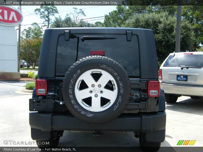 Black / Dark Slate Gray/Medium Slate Gray 2007 Jeep Wrangler Sahara 4x4