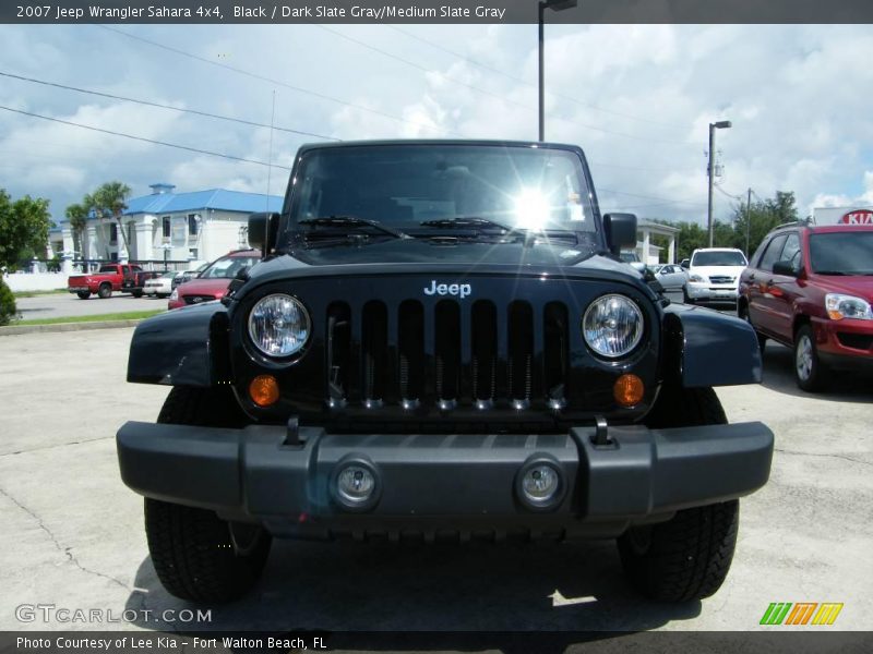 Black / Dark Slate Gray/Medium Slate Gray 2007 Jeep Wrangler Sahara 4x4