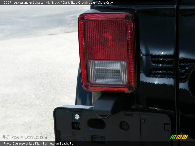 Black / Dark Slate Gray/Medium Slate Gray 2007 Jeep Wrangler Sahara 4x4