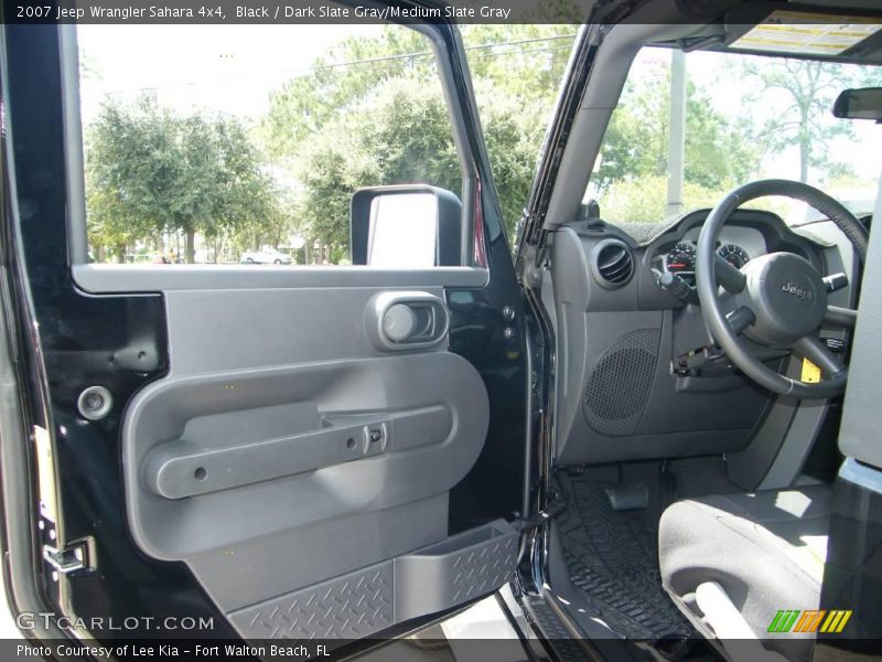 Black / Dark Slate Gray/Medium Slate Gray 2007 Jeep Wrangler Sahara 4x4
