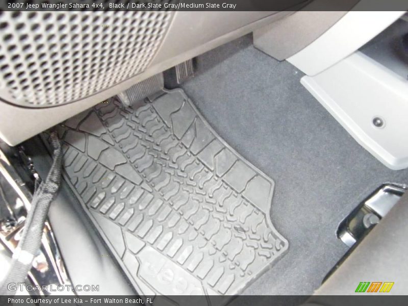 Black / Dark Slate Gray/Medium Slate Gray 2007 Jeep Wrangler Sahara 4x4