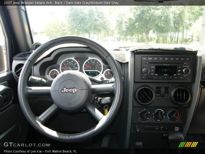 Black / Dark Slate Gray/Medium Slate Gray 2007 Jeep Wrangler Sahara 4x4