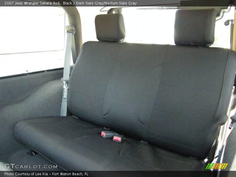Black / Dark Slate Gray/Medium Slate Gray 2007 Jeep Wrangler Sahara 4x4