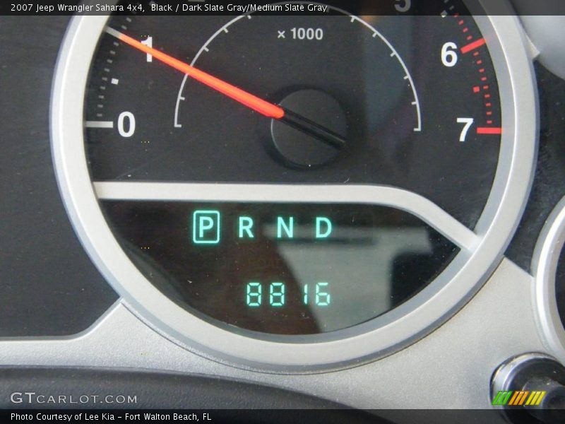 Black / Dark Slate Gray/Medium Slate Gray 2007 Jeep Wrangler Sahara 4x4