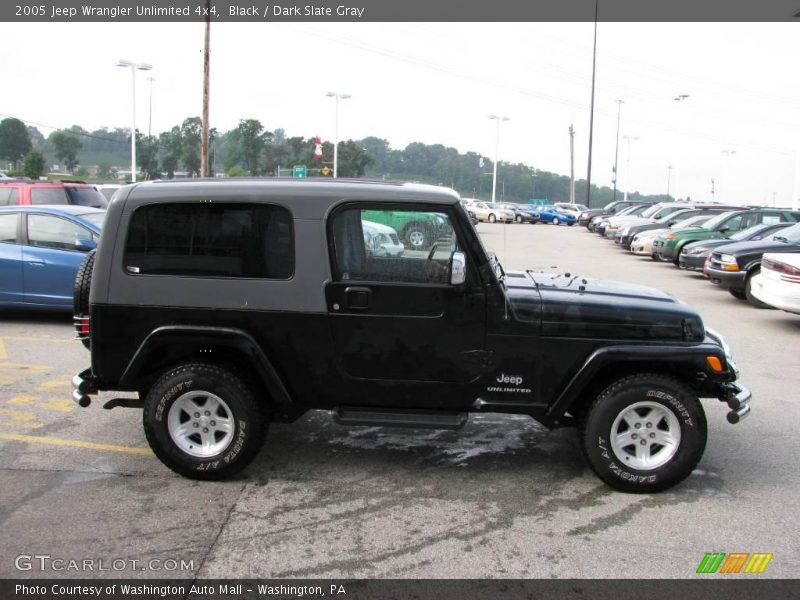 Black / Dark Slate Gray 2005 Jeep Wrangler Unlimited 4x4