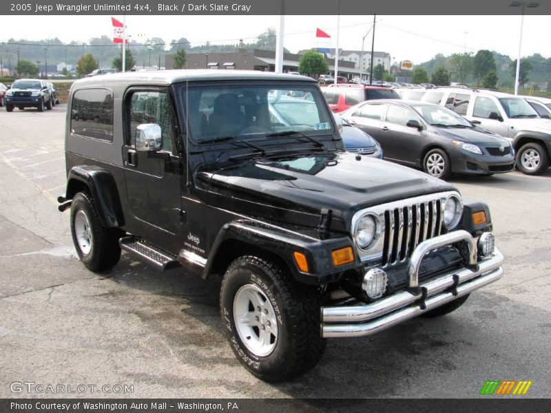 Black / Dark Slate Gray 2005 Jeep Wrangler Unlimited 4x4