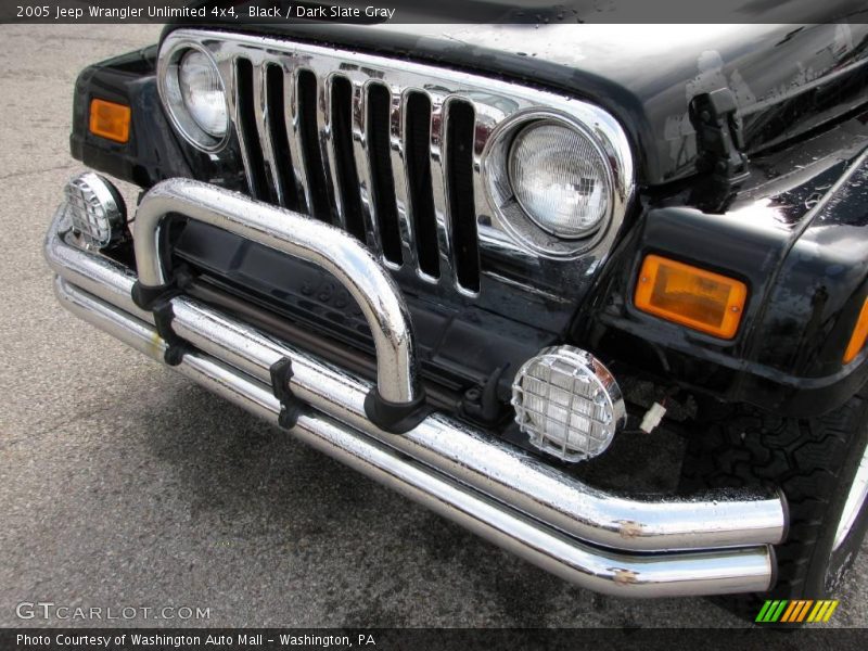 Black / Dark Slate Gray 2005 Jeep Wrangler Unlimited 4x4
