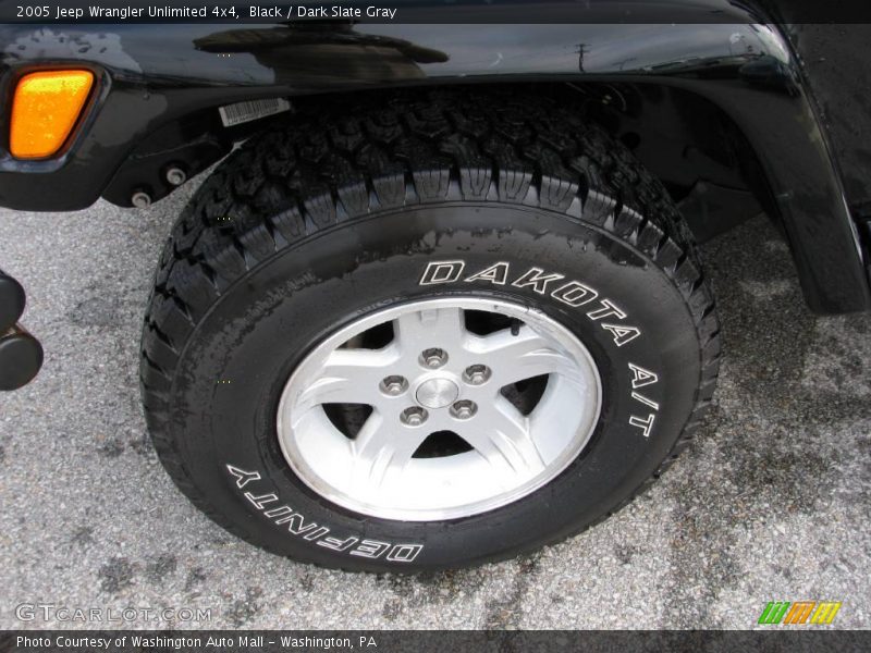 Black / Dark Slate Gray 2005 Jeep Wrangler Unlimited 4x4