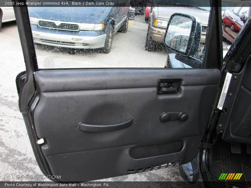 Black / Dark Slate Gray 2005 Jeep Wrangler Unlimited 4x4