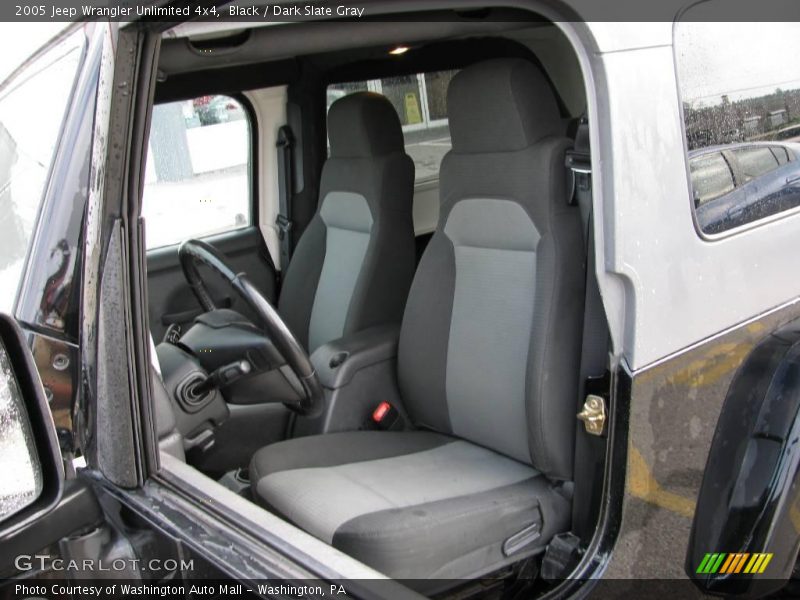 Black / Dark Slate Gray 2005 Jeep Wrangler Unlimited 4x4